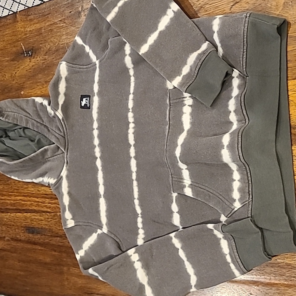 Abercrombie & Fitch Kids tie-dye logo popover hoodie 11-12